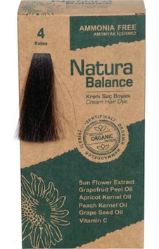 Natura Balance Saç Boyası 4 Kahve