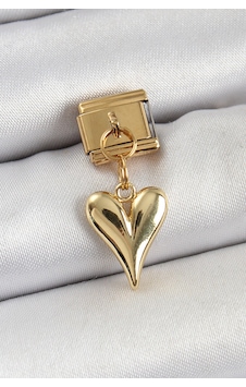 316l Çelik Sallantılı Model Gold Renk Nomination Charm Tj-bc1399 Diğer