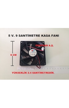5V 9CM 2PİNLİ FAN
