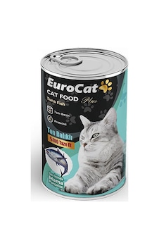 Eurocat - 781 - Ton Parça Etli Ytş. Kedi Konserve - Dpmıx-hb - 400 Gr