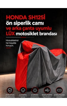 Honda Sh125i Modelleriyle Uyumlu Lüx Motosiklet Brandası Honda Sh125i Modelleriyle Uyumlu Lüx Motosiklet Brandası