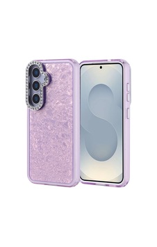 Samsung Uyumlu Galaxy S24 Kılıf Taşlı Tasarımlı Zore Kapi Kapak Lila Samsung Uyumlu Galaxy S24 Kılıf Taşlı Tasarımlı Zore Kapi Kapak Lila
