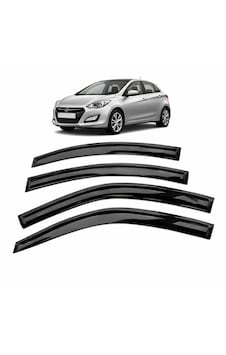 Hyundai I30 2012-2017 Slim Cam Rüzgarlığı 4 Parça