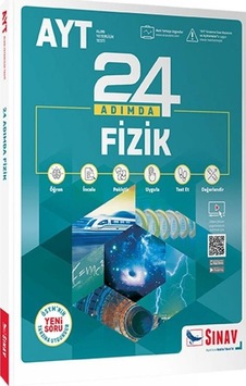 AYT 24 Adımda Fizik Konu Anlatımlı Soru Bankası - Sınav Dergisi Yayınları AYT 24 Adımda Fizik Konu Anlatımlı Soru Bankası - Sınav Dergisi Yayınları