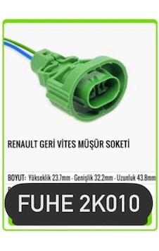 Fhe 2k010 Renault Geri Vites Müşür Soketi Fhe 2k010 Renault Geri Vites Müşür Soketi