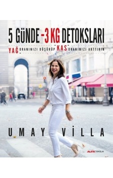 5 Günde 3 Kg Detoksları - Umay Villa - Alfa Yayıncılık