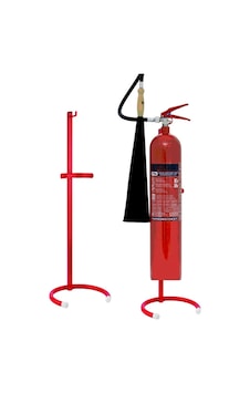 Co2 Yangın Söndürme Tüpü Ayaklığı-askısı 5-10 Kg'lik Yangın Söndürme Tüpü Için