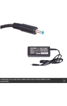 Compaxe Cld-u317 19.5v 3.4a 4.5x3.0 Dell Notebook Adaptörü-208963 Compaxe Cld-u317 19.5v 3.4a 4.5x3.0 Dell Notebook Adaptörü-208963