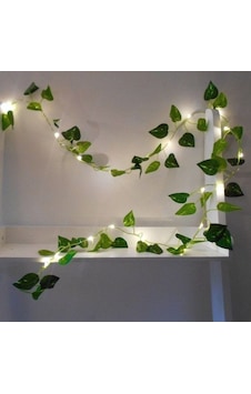 Yeşil Yapraklı 2 Metre Yapay Sarmaşık Peri Led Işık 3 Metre Yeşil Yapraklı 2 Metre Yapay Sarmaşık Peri Led Işık 3 Metre