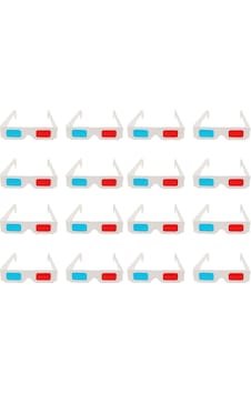 Gadpiparty 3d Sinema Gözlükleri Kartondan Yapılmış Kırmızı Mavi Yetişkin Çocuklar İçin 100'lü Karton Anaglif Gözlük Paketi Gadpiparty 3d Sinema Gözlükleri Kartondan Yapılmış Kırmızı Mavi Yetişkin Çocuklar İçin 100'lü Karton Anaglif Gözlük Paketi