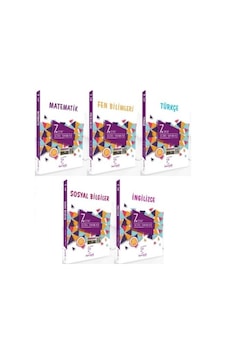 Karekök Yayıncılık 7. Sınıf Süper Set 5 Kitap Karekök Yayıncılık 7. Sınıf Süper Set 5 Kitap
