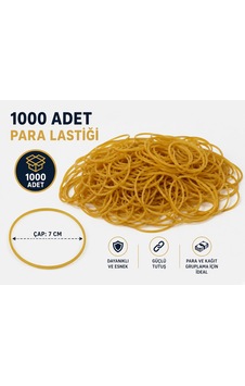 1000 Adet Para Lastiği 7 Cm Çaplı Güçlü Esnek Dayanıklı Kasa Ofis Kırtasiye Lastiği 1000 Adet Para Lastiği 7 Cm Çaplı Güçlü Esnek Dayanıklı Kasa Ofis Kırtasiye Lastiği