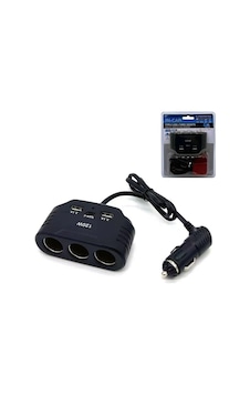 3'lü Çakmak Soketi 120w 12v 3.1a Usb Type-c / Icca109