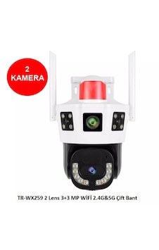 Trio Tr-wx259 2 Kameralı 3+3 Mp Wifi 2.4g&5g Çift Bant Veesky