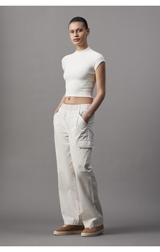 Calvin Klein Jeans Kadın Pantolon J20j224847 Gri