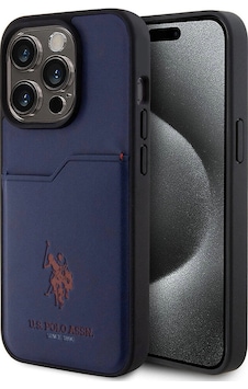 Apple, Uyumlu iPhone 15 Pro Kılıf U.s. Polo Assn. Lisanslı Baskı Logolu Pu Kartlıklı Kapak Apple, Uyumlu iPhone 15 Pro Kılıf U.s. Polo Assn. Lisanslı Baskı Logolu Pu Kartlıklı Kapak
