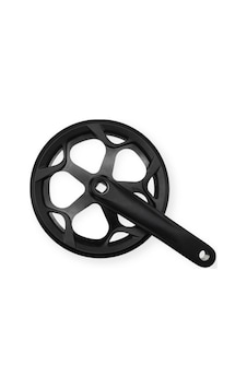E-bıke Uyumlu Aynakol - 46t, 165 Mm, Çift Muhafazalı, Prowheel Siyah