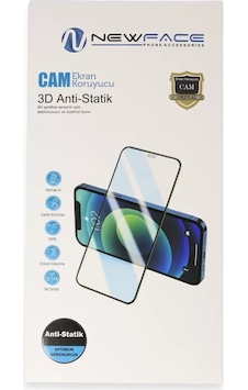 Redmi Note 15 Pro 5g 3d Antistatik Cam Ekran Koruyucu - Siyah Redmi Note 15 Pro 5g 3d Antistatik Cam Ekran Koruyucu - Siyah