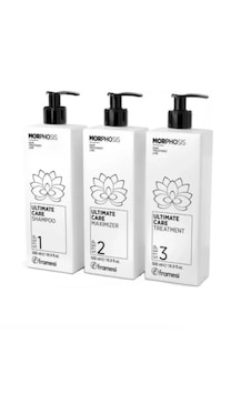 Framesi Morphosis Ultimate Care Kit - 3 Adımlı Yoğun Saç Yenileme Ve Canlandırıcı Bakım Seti 3 X 500 Ml Boyalı / Röfleli
