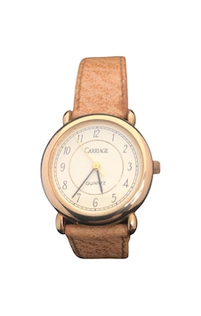 Carriage Cr96 Eskitme Retro Kadın Saati Altın