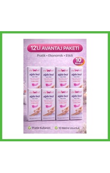 Vaveni Essweet Ağda Bezi 10 Metre Dilim Profesyonel Epilasyon Bezi Çift Taraflı Kullanım Yırtılmaz Dayanıklı Ağda Bandı 12 Paket Arz Vaveni Essweet Ağda Bezi 10 Metre Dilim Profesyonel Epilasyon Bezi Çift Taraflı Kullanım Yırtılmaz Dayanıklı Ağda Bandı 12 Paket Arz