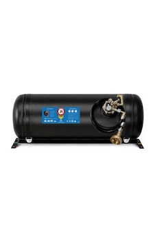 30 Litre Euro Yatay Karavan Lpg Tankı Siyah 30 Litre Euro Yatay Karavan Lpg Tankı Siyah