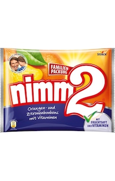 Nimm2 Familien Packung Orangen Şekerleme 429 G Nimm2 Familien Packung Orangen Şekerleme 429 G