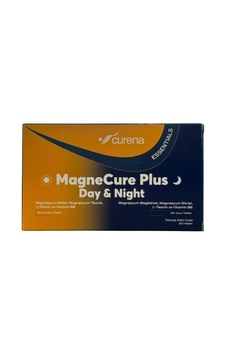 Curena Magne Cure Plus Day Night Magnezyum 60 Tablet Curena Magne Cure Plus Day Night Magnezyum 60 Tablet