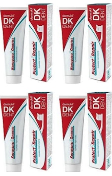 Dermokil Dk Dent Florürlü Koruyucu Onarıcı Diş Macunu 4 x 100 ML Dermokil Dk Dent Florürlü Koruyucu Onarıcı Diş Macunu 4 x 100 ML