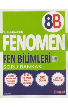 Fenomen Okul Yayınları 8. Sınıf Fenomen Fen Bilimleri B Soru B.