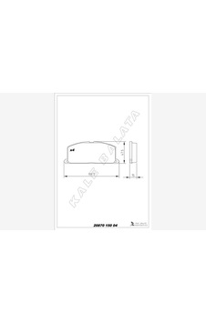 Balata - 587 - Ön Camry-carına 13 - - Dpmıx-hb - Corolla-corona-celica 83-93 Balata - 587 - Ön Camry-carına 13 - - Dpmıx-hb - Corolla-corona-celica 83-93
