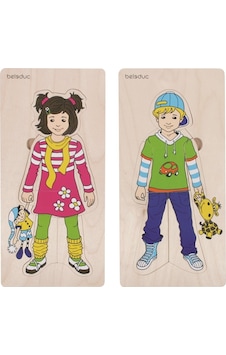 Beleduc Anıka&Denıs Puzzle 14X29Cm Beleduc Anıka&Denıs Puzzle 14X29Cm