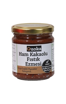Quoka Ham Kakaolu Hurmalı Fıstık Ezmesi 200 G