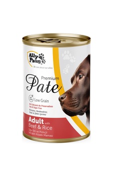 Ally Paws Sığır Etli Pate Köpek Konserve Maması 400 Gr