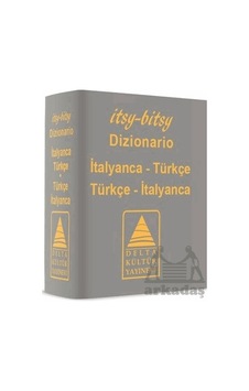Itsy Bitsy İtalyanca-türkçe ,türkçe-italyanca Mini Sözlük Delta Kültür Yayınevi Itsy Bitsy İtalyanca-türkçe ,türkçe-italyanca Mini Sözlük Delta Kültür Yayınevi