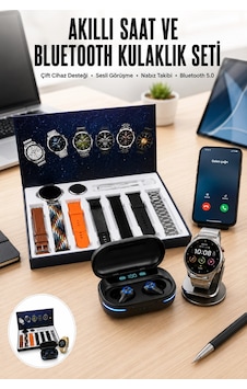 Gamer Seti Bluetooth Kulaklık Ucuz Kaliteli Yeni Nesil Akıllı Saat Gamer Seti Bluetooth Kulaklık Ucuz Kaliteli Yeni Nesil Akıllı Saat