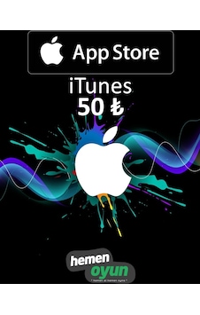 Hemenoyun Apple App Store Itunes 50 Tl Hediye Kartı Bakiye Kodu Ios Hemenoyun Apple App Store Itunes 50 Tl Hediye Kartı Bakiye Kodu Ios