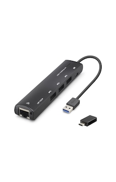 Büro Ev Ofis Sistemleri İçin 4port 5gbps Typec3.2 Gen1 Gigabit Lan Hub Büro Ev Ofis Sistemleri İçin 4port 5gbps Typec3.2 Gen1 Gigabit Lan Hub