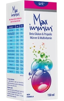 Max Immun Multivitamin Multivitamin Şurup 150 Ml Max Immun Multivitamin Multivitamin Şurup 150 Ml