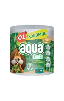 Aqua 3 Katlı Jumbo Paket Xxl Bambu Kağıt Havlu 50 M