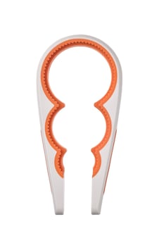 Kavanoz Açacağı, Beyaz-turuncu, 21 Cm, UPPFYLLD