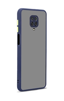 Xiaomi Redmi Note 9s Kılıf Zore Hux Kapak Lacivert Xiaomi Redmi Note 9s Kılıf Zore Hux Kapak Lacivert