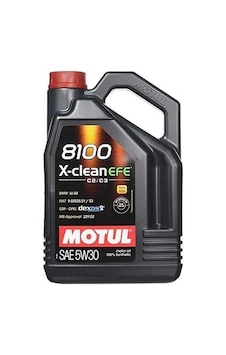 (asbeotoyedekparca)8100 X-CLEAN EFE 5W30 DEXOS2 PARTİKÜLLÜ MOTOR YAĞI 5 LT