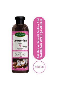 Phytoflora Dökülen ve Kepekli Saçlara Özel Sarımsak Özlü Bitkisel Şampuan 400 ML Phytoflora Dökülen ve Kepekli Saçlara Özel Sarımsak Özlü Bitkisel Şampuan 400 ML