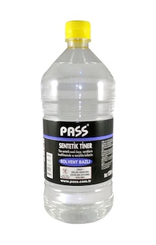 Pass Sentetik Tiner Küçük Galon 1250 Ml (1000 Gr ) 1 Litre Pass Sentetik Tiner Küçük Galon 1250 Ml (1000 Gr ) 1 Litre