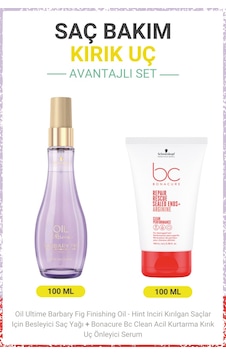 Barbary Fig Finishing Oil - Besleyici Saç Yağı + Bc Clean Acil Kurtarma Kırık Uç Önleyici Serum Barbary Fig Finishing Oil - Besleyici Saç Yağı + Bc Clean Acil Kurtarma Kırık Uç Önleyici Serum