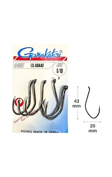 Gamakatsu Ls-4644f No:1/0 Olta İğnesi 6 Adet