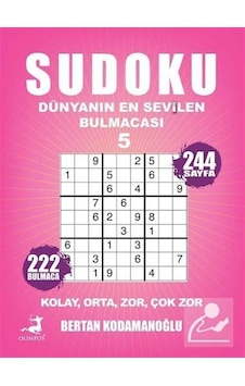 Sudoku Kolay Orta Zor Çok Zor 5 - Ahmet Ayyıldız Sudoku Kolay Orta Zor Çok Zor 5 - Ahmet Ayyıldız