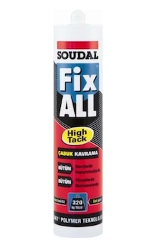 Soudal Fıx All Hıgh Tack 290ml Siyah Soudal Fıx All Hıgh Tack 290ml Siyah