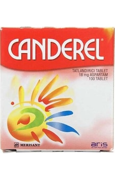 Canderel Tatlandırıcı 100 Tablet Canderel Tatlandırıcı 100 Tablet